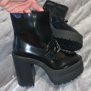 Black Platform Boots